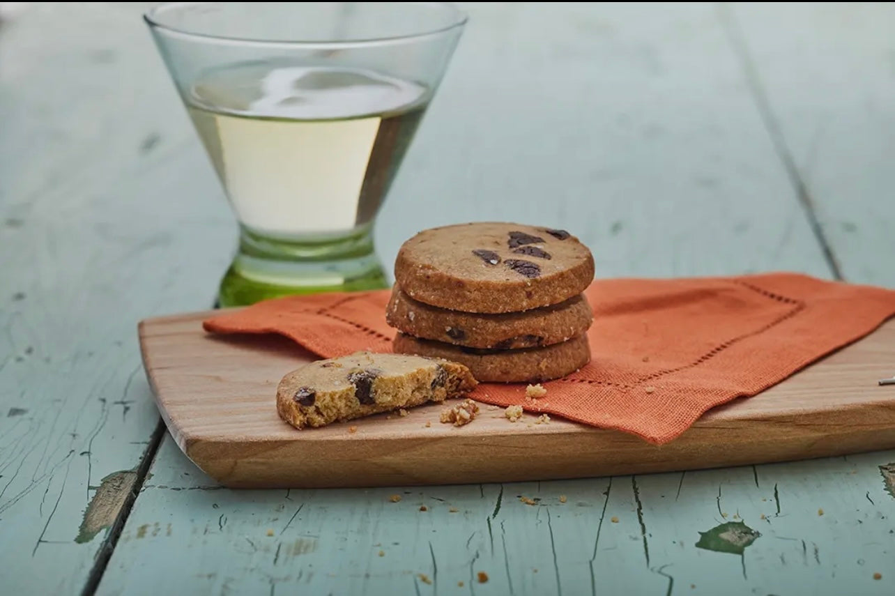 Salted Caramel Almond Chocolate Chip Cookie