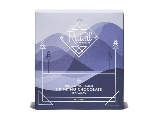 Mid mountain blend 8 ounce drinking chocolate