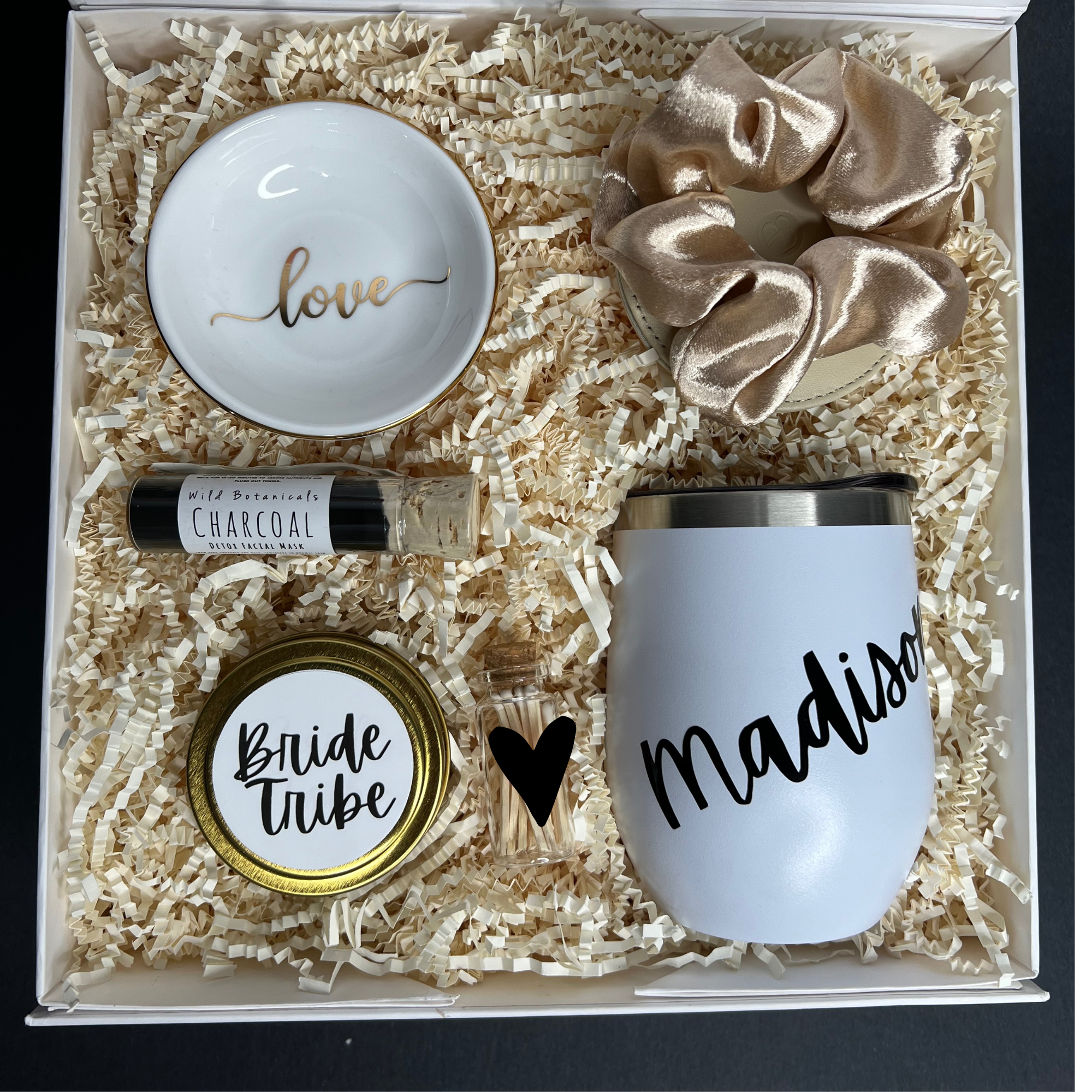 Bridesmaid Proposal Box Set Dusty Rose & Gold, Personalized Bridesmaid Gift  Box, Will You Be My Maid of Honor Gift, Glass Tumbler -BMPB043