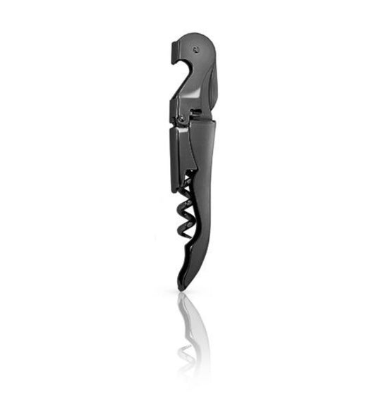 GUNMETAL SIGNATURE DOUBLE HINGED CORKSCREW